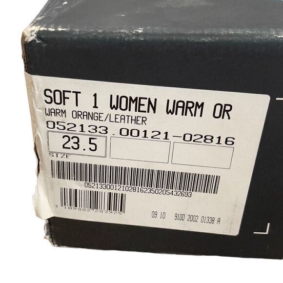 ROSSIGNOL Skiboots Orange/Leather Size 23.5 (6.5) NEW IN BOX - Picture 15 of 16